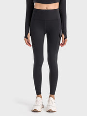 Wide Waistband Sports Leggings - 808Lush