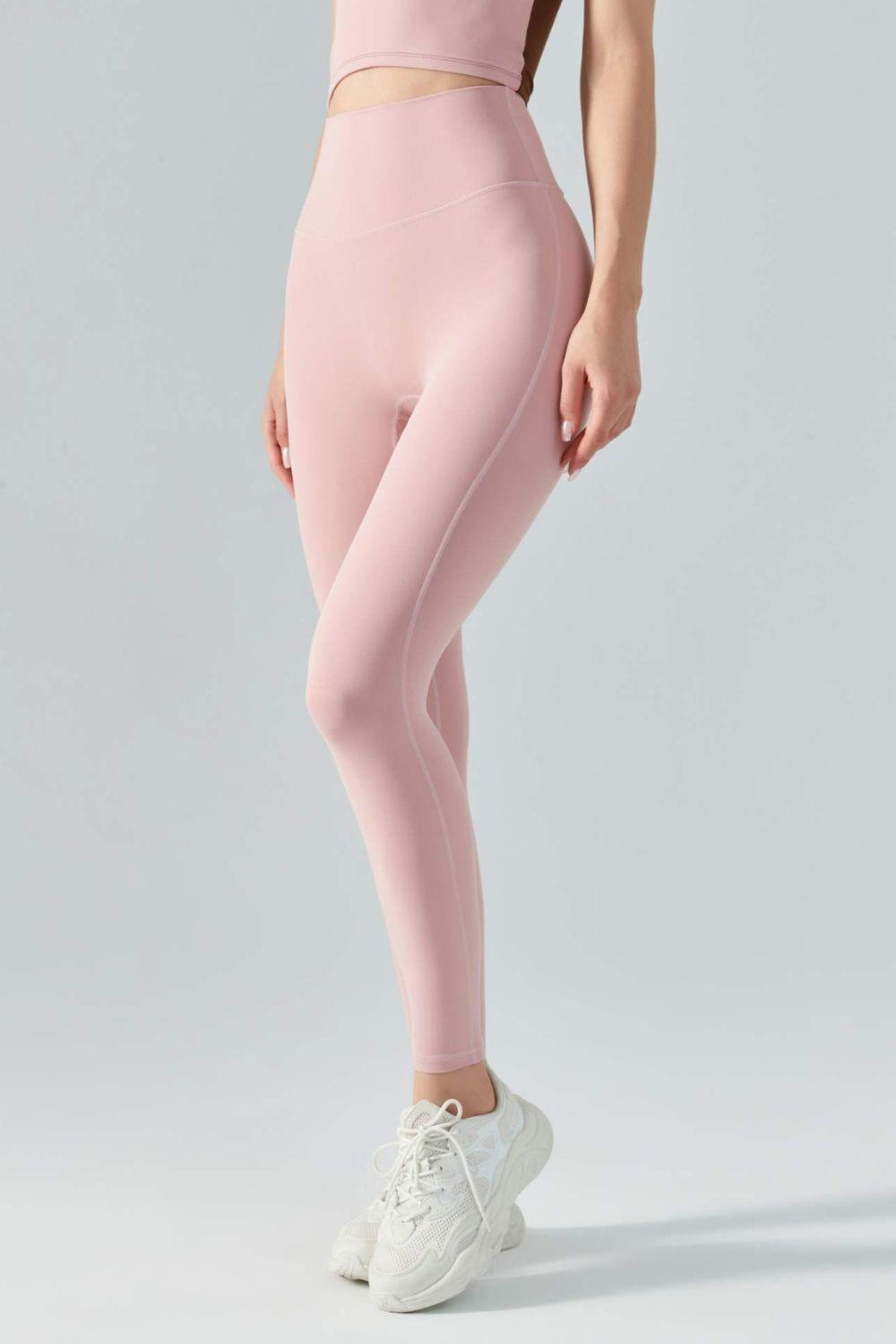 Wide Waistband Active Leggings - 808Lush