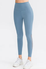 Wide Waistband Slim Fit Long Sports Pants - 808Lush