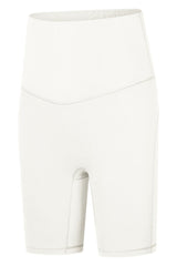 Seamless High-Rise Wide Waistband Biker Shorts - 808Lush