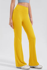 High Waist Straight Active Pants - 808Lush