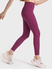 Wide Waistband Active Leggings - 808Lush