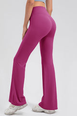 High Waist Straight Active Pants - 808Lush