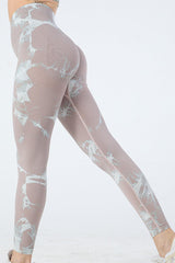 Tie-Dye High Waist Active Pants - 808Lush