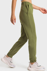 Pull-On Joggers with Side Pockets - 808Lush