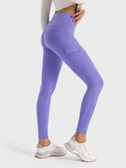 Wide Waistband Sports Leggings - 808Lush