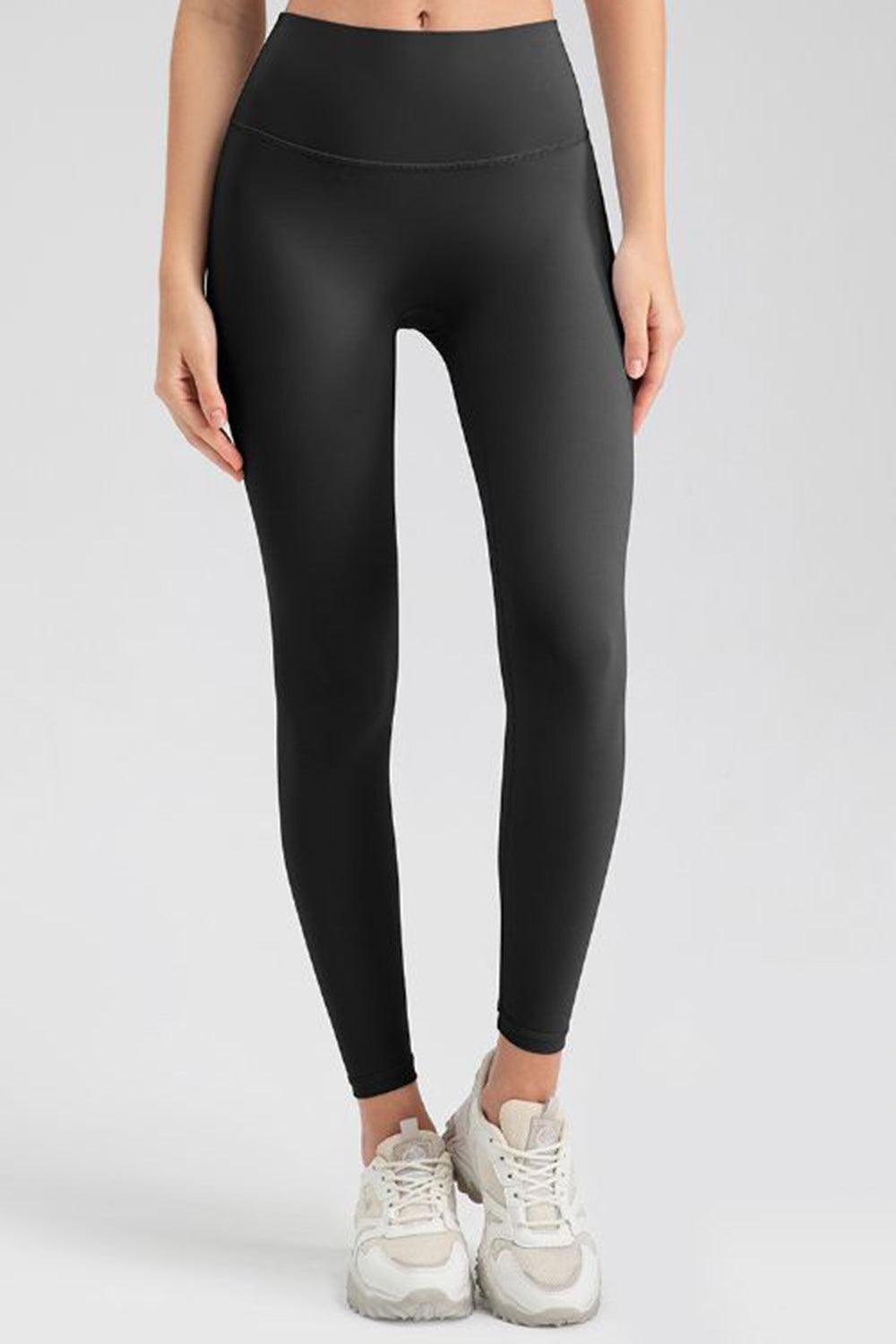 Wide Waistband Sport Leggings - 808Lush