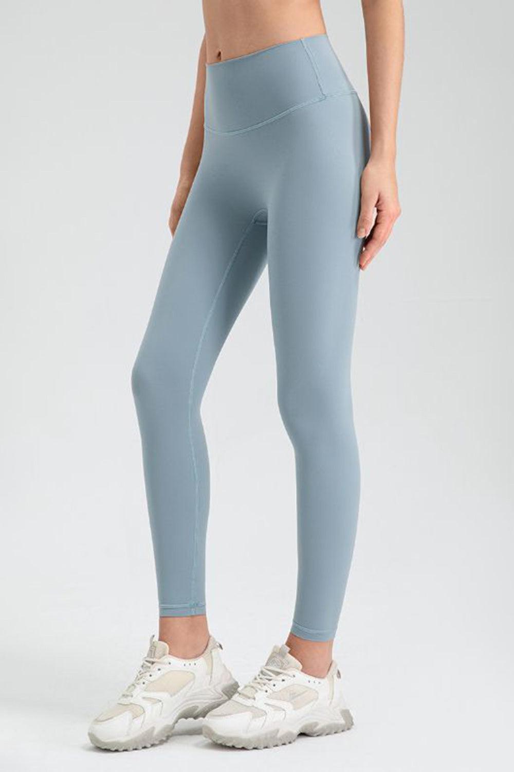 Wide Waistband Sport Leggings - 808Lush