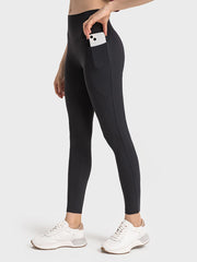 Wide Waistband Active Leggings - 808Lush