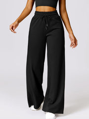 Drawstring High Waist Active Pants - 808Lush