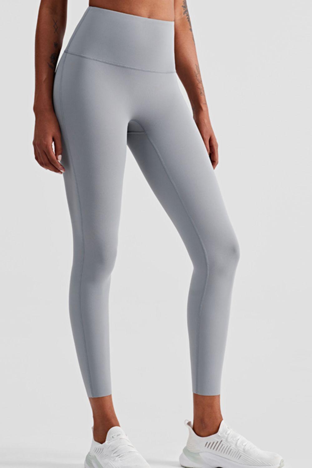 High Waist Seamless Ankle-Length Yoga Leggings - 808Lush