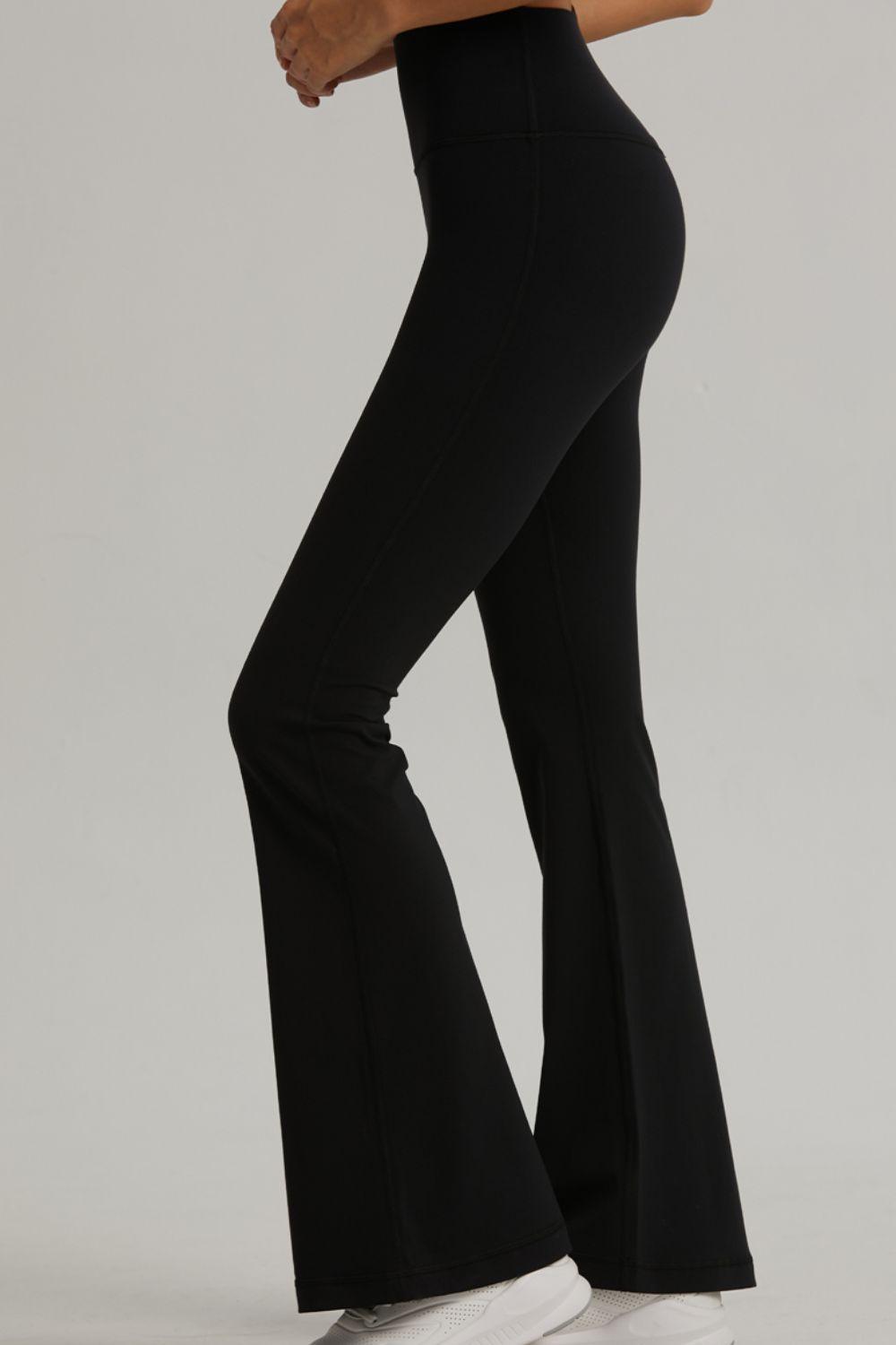 High Waist Sports Bootcut Leggings - 808Lush