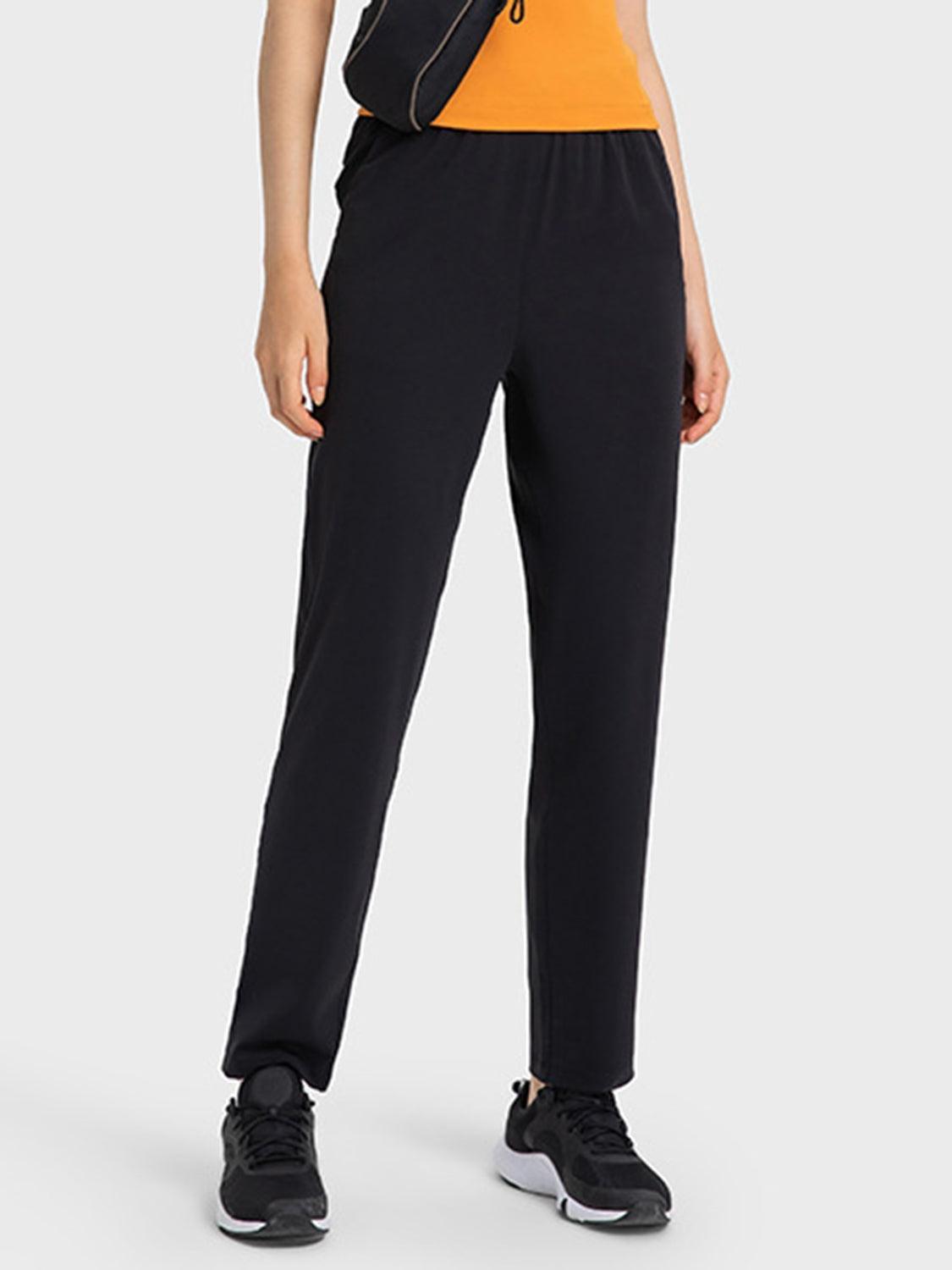 Drawstring Sport Pants with Pockets - 808Lush