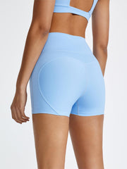 High Waist Active Shorts - 808Lush