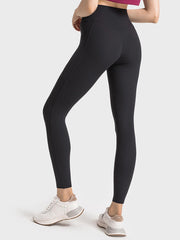 Wide Waistband Active Leggings - 808Lush