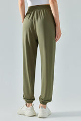 Tie Waist Sports Pants - 808Lush