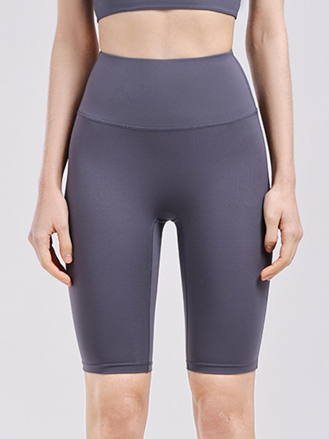 High Waist Active Shorts - 808Lush