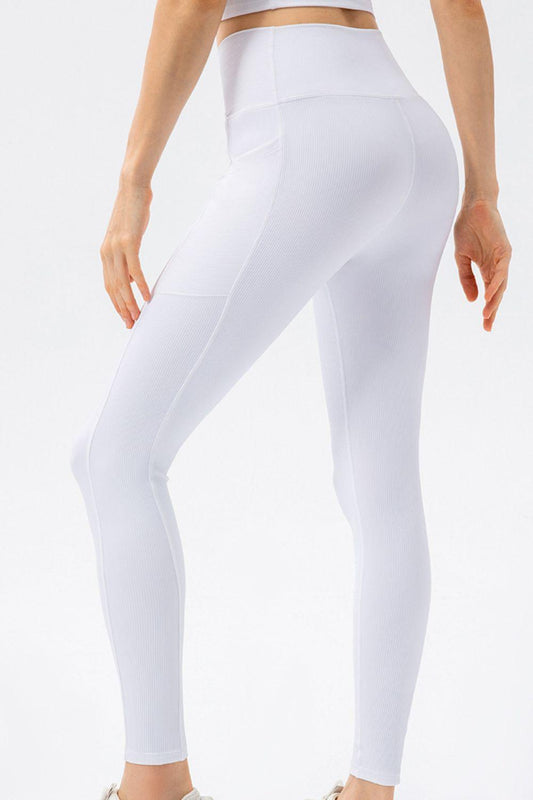 V Shape Waistband Slim Fit Long Sports Pants - 808Lush