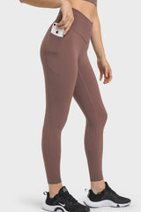 V-Waist Yoga Leggings with Pockets - 808Lush