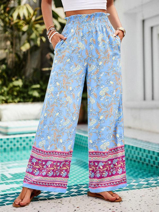 Women's Casual Printed Trousers - 808Lush