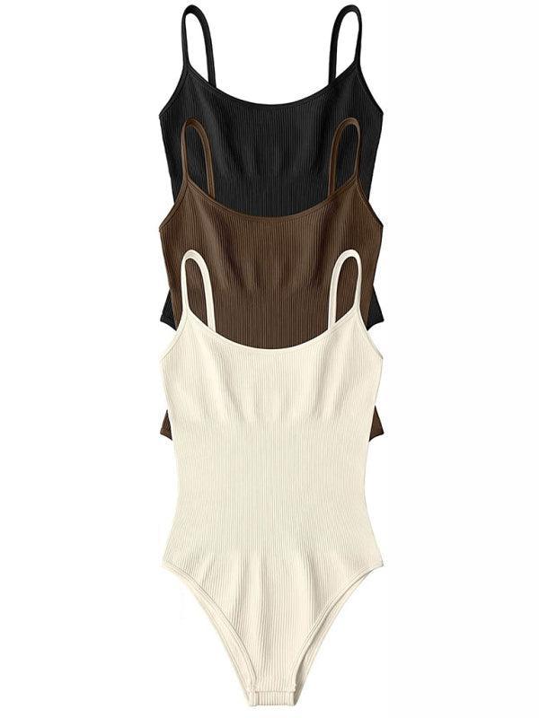 women's sexy Comfortable tank top bodysuit - 808Lush